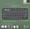 Logitech Pebble Keys 2 K380s - Draadloos Toetsenbord - 3 apparaten schakelen - Grafiet