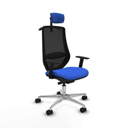 Bureaustoel Piqueras y Crespo D086N2H Blauw