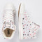 British Knights DEE - Hoge sneakers - Flamingo print - Wit - maat 40