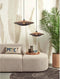 GOOD&MOJO Hanglamp Kalimantan - Bamboe/Zwart - Ø60cm - Modern - Hanglampen Eetkamer, Slaapkamer, Woonkamer