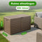 Lifetime Garden Tuinkussenbox 420L - Opbergbox Tuin - 117,3 x 65,3 x 54,8 cm - Taupe