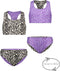B. Nosy Meisjes Bikini - Reversible - Dierenprint - Zebra Banana