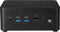 MSI Cubi NUC 13MQG - Barebone-PC Intel Core i5-1345U - Max 64 GB DDR5 - Wi-Fi 6E - Bluetooth 5.3 - Zwart