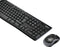 Logitech MK270 - Draadloos Toetsenbord en Muis Combo - QWERTY - Zwart