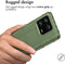 iMoshion Hoesje Geschikt voor Xiaomi 13 Pro Hoesje Siliconen - iMoshion Rugged Shield Backcover - Groen