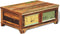 vidaXL - Salontafel - met - opbergruimte - vintage - stijl - gerecycled - hout