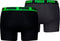 Puma - Basic Boxer 2-pack - 701226387 - 018 Black/ Green