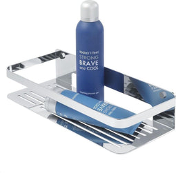 Tiger Caddy - Doucherek - Vlakke bodem hoge rand - Chroom