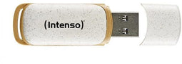 Intenso Green Line - USB Stick 128GB - Biologisch afbreekbaar - Beige