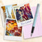 Waterman Allure vulpen | babyblauwe pastelkleurige lak | fijne punt | blauwe inkt