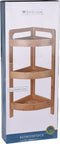 Badkamer kast - Badkamerrek - bamboe - milieuvriendelijk - 3 Laags - 23x61cm