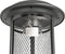 Bali OUTDOORS SRPH84 - Lounge Terrasverwarmer 11 kW - Staande Flameheater - RVS met zwarte accenten