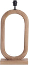 Light & Living Paceco - Tafellamp - Houten lampvoet - Bruin - 30x12x59cm