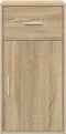 vidaXL - Dressoir - Sonoma - Eiken - 38x34,5x75 - cm - Gelaagd - Hout
