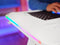 Trust GXT 709W Luminus Gaming Bureau - RGB Verlichting - Bekerhouder - Headset houder - Wit