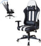 Bureaustoel Thomas - gamestoel racing gaming stijl - zwart wit
