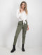 ONLY ONLLECEY LS KNOT SHIRT NOOS - Dames Blouse - Knoopdetail - All over streep - Maat L