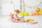 Schoolrugzak Crochetts Wit 23 x 30 x 11 cm Koe