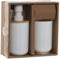 Badset Home ESPRIT Wit Natuurlijk Bamboe polyestyreen 7 x 7 x 16 cm