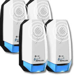 BP® Pest Repeller - Muizenverjager - Ultrasone Ongedierte Bestrijders - 100% Veilig - 4 Stuks