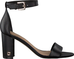 GUESS Melisa - Sandalen met hak - Blokhak 8cm - Zwart - Maat 39