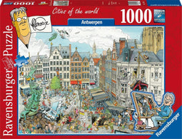 Ravensburger puzzel Fleroux Antwerpen- legpuzzel - 1000 stukjes