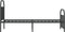 vidaXL - Bedframe - met - hoofd- - en - voeteneinde - metaal - zwart - 90x200 - cm