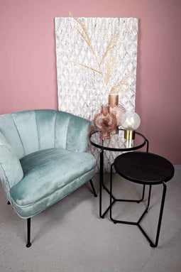 PTMD Shadow White hout ruiten wandpaneel rechthoek