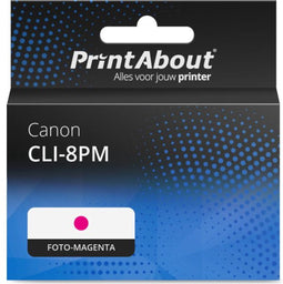 PrintAbout CLI-8PM - Inktcartridge - Huismerk - Foto-magenta (15.0 ml)