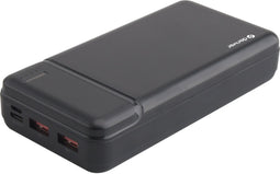 Denver PQC-20007 - Powerbank - 20000mAh Snellader - Compact design