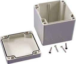 Hammond Electronics Hammond Electronics 1554EEGY Universele behuizing 90 x 90 x 90 ABS Grijs 1 stuk(s)