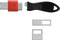 Kensington K67913WW - USB Port Lock - Blokkeerders - Zwart Rood