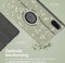 imoshion Tablet Hoes Geschikt voor Honor Pad X9 - imoshion 360° Draaibare Design Bookcase 2.0 - Meerkleurig /Green Flowers