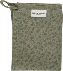 Laura Ashley Kitchen Linen Collectables Theedoek Sage groen Wild Clematis 50x70cm