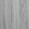 vidaXL - Salontafel - 85x50x50 - cm - bewerkt - hout - en - metaal - grijs - sonoma