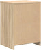 vidaXL - Garagekast - 60x51x85 - cm - massief - grenenhout - sonoma - eikenkleurig