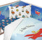 Wiegbeschermer HappyFriday Le Petit Prince Son avion Multicolour 210 x 40 cm