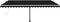 vidaXL - Luifel - handmatig - uittrekbaar - met - LED - 500x350 - cm - antracietkleur