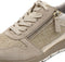 Tamaris Sneakers - Dames - Gouden glitter - Beige - Maat 40