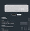 Keychron B6 Pro - Toetsenbord - Draadloos Bluetooth 5.2 - Grijs