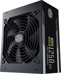 Cooler Master MWE 1250 Gold V2 - Voeding - 80 PLUS Gold - Zwart