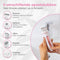 Nuvance - Epileerapparaat dames - Epilator Gezicht - 5 Opzetstukken - Epilators - Gezichtsreiniger -