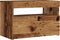 vidaXL - Tv-meubel - met - LED - 60x35x40 - cm - bewerkt - hout - oud - hout