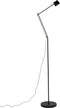 Housecraft Living Logan Vloerlamp/ Staande Leeslamp Zwart