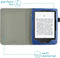 imoshion E-reader Hoesje - Geschikt voor Tolino Shine 3 - Vegan Leather Bookcase - Donkerblauw