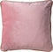 Dutch Decor FINN - Sierkussen velvet 45x45 cm - Coral Blush- roze - met glitterbies - Inclusief binnenkussen