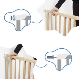 Badabulle Traphekje verlengbaar Deco Pop 63-106 cm
