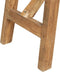 vidaXL - Wandtafel - 130x40x80 - cm - gemengd - gerecycled - hout