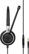 Sennheiser SC 635 - On-Ear Koptelefoon - Draad - Microfoon - Grijs/Zilver/Zwart