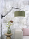 GOOD&MOJO Wandlamp Andes - Bamboe Zwart/Groen - 95x47x55cm - Binnen Scandinavisch,Bohemian